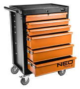 Tool cabinet with wheels NEO, 73 x 52 x 103 cm, 6 drawers