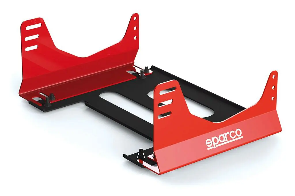 Sidostöd för racing-säte Sparco Evolve Pro Röd Svart