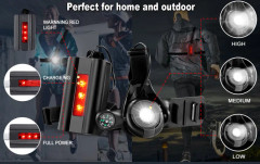 Night Running Lights LED Chest Run Light Varningslampa med USB-laddning utomhus