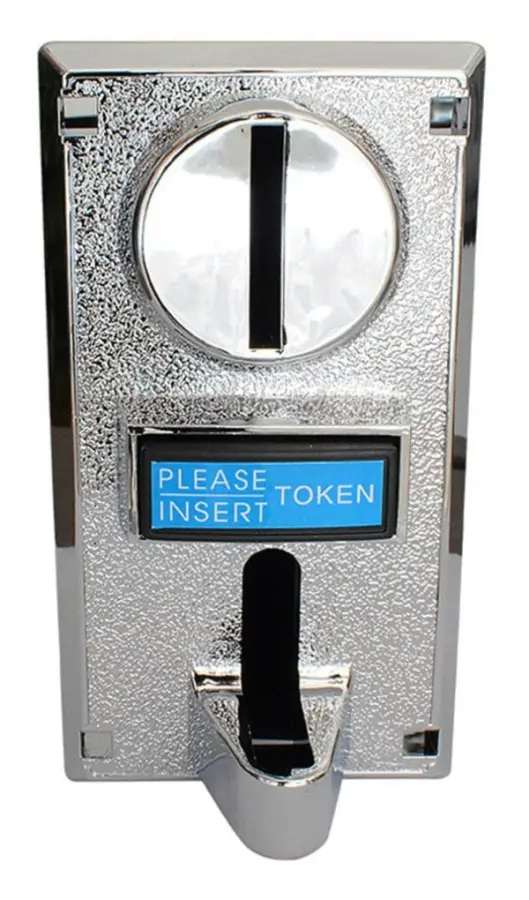 Multi coin acceptor elektroniskt rullande mynt