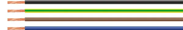 HELUKABEL H05V-K, Lågspänningskabel, Blå, Polyvinylklorid (PVC), Polyvinylklorid (PVC), Cooper, 0,5 mm²