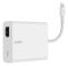 Belkin Ethernet + strömadapter med Lightning-kontakt - nätverksadapter - Lightning - 10/100 Ethernet (PoE) x 1 - vit - för Apple 10,5-tums iPad Pro;