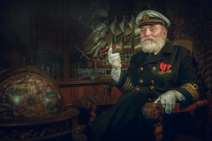 Capitan Of Titanic Poster