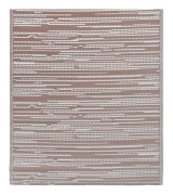 vidaXL Utomhusmatta ARAKIL brun 190x290 cm PP