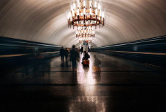 Russian Metro Station Series / Poster