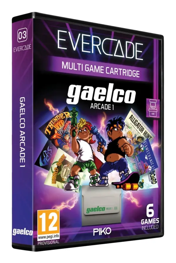 Evercade Gaelco Arcade Collection 1 - Patron Evercade Arcade N°3