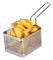 Küchenprofi serveringskorg för pommes frites