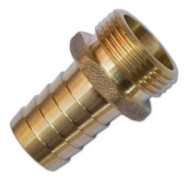 Nippel för 32 mm slang, 1 1/4" hane, för skiftnyckel