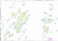Specialkort Hydrographica 613-05A Ängskär - In-Fredel, A2 ovikt (plano)