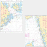Övningssjökort Sjöfartsverket Kustskeppare 61/93 (Utgåva 2020)
