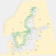 Skärgårdskort Sjöfartsverket 711 Borgholm - Oskarshamn (Utgåva 2022)