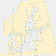 Översiktskort Sjöfartsverket 2 Östersjön (Utgåva 2021)