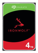 Seagate IronWolf ST4000VN006 - Hårddisk - 4 TB - intern - SATA 6 Gb/s - 5400 rpm - buffert: 256 MB - med 3 år Seagate Rescue dataåterställning