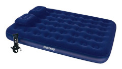 Bestway Luchtbed opblaasbaar met kussen en pomp 203x152