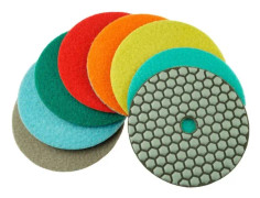 DEDRA Polishing disc, 1500 diamonds, diameter 125mm, dry work