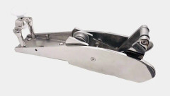 Ankarrulle 1852-Marine, fällbar, 530 x 102 mm, för upp till 20 kg, med kedjestopp