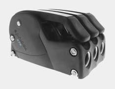 Avlastare Spinlock XTS Clutch Black, trippel, för Ø6 - 10 mm tamp