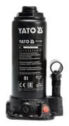 Yato YT -17003, Universal, 8000 kg, Hydraulisk domkraft, 23 cm, 45,7 cm, Svart