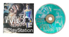Resident Evil 3: Nemesis Playstation 1 Endast Skiva