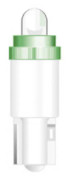 Oshino OD-G01WB-24PD LED-signallampa grön W2 x 4,6d 28 V 760 mcd
