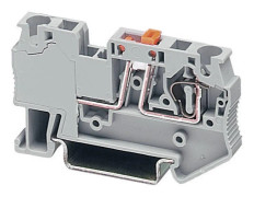 Phoenix Contact 3036343 Distributionsblock 5.2 mm Fjäder Grå 1 st