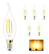 E27, 8W, LED Vintage Glödlampa, 360 graders spridning, G95