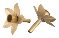 Hållare Kronljus flaska - mässing 4-pack