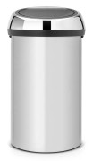 Touch Bin®, 60 Ltr / Brilliant Steel lock Metallic Grey