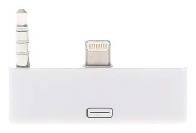 30-stiftsadapter för iPhone 5/5s/5c/SE & iPod touch v5/v6 (inkl. ljud) - Vit
