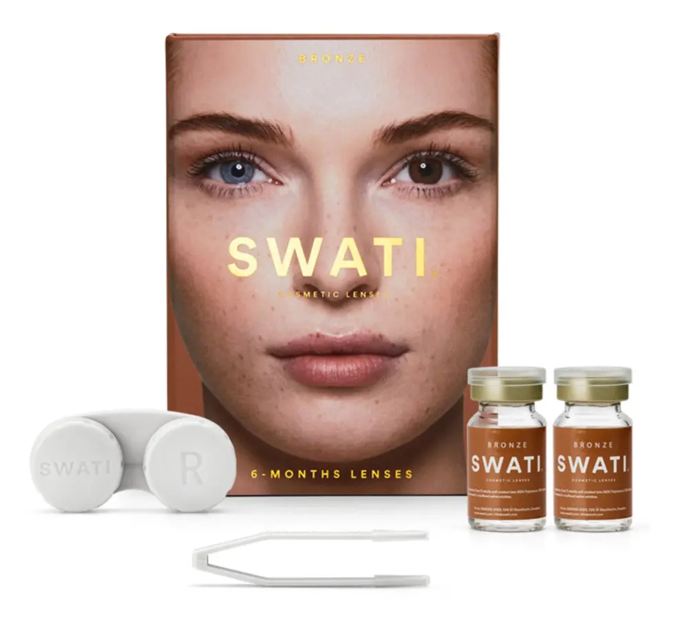SWATI - Coloured Contact Lenses 6 Months - Bronze