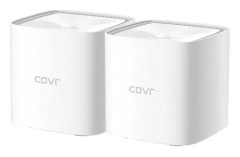 D-Link Covr Whole Home COVR-1102 - Wifi-system (2 routrar) - upp till 3500 kvadratfot - mesh - GigE - Wi-Fi 5 - Dubbelband