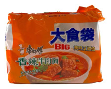 Snabbnudlar Biff Spicy 144gx5st KSF Kina