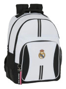 Skolryggsäck Real Madrid C.F. Vit Svart
