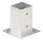 Stolpfot 4 st galvaniserad metall 81 mm - Stolpankare - Stolpfot - Home & Living