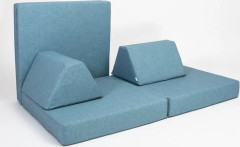 Monboxy soffa - Montessori soffa - Mjuk lekmatrass för barn - Aktivitetsmadrass för småbarn - Barnsoffa för lek