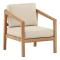 Lounge Fåtölj Offwhite