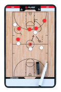 Pure2Improve Dubbelsidig taktikplatta för basket 35x22 cm P2I100620