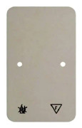 Berker GmbH & Co. KG 105340 väggplatta/brytarskydd vit (105340)