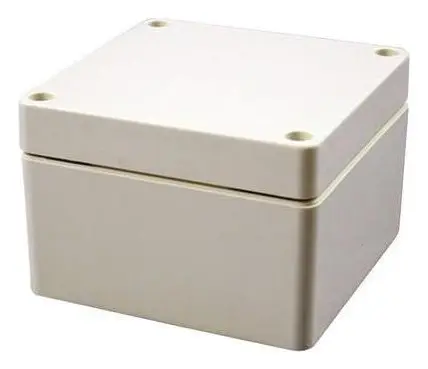 HAMMOND ELECTRONICS universalhus ABS ljusgrå (RAL 7035) 85 x 56 x 25 1591MFLGY 1 st (1591MFLGY)