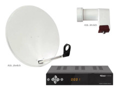 AllVision SAH 1000/60 HD Parabolkit med mottagare Teilnehmer-Anzahl 1 60 cm