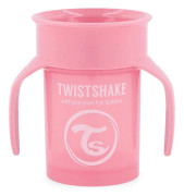 Twistshake 360 Cup 6+m Pastel Pink