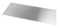 Hammond Electronics Golvplatta (L x B x H) 432 x 178 x 1 mm Naturalluminium 1434-177 1 st (1434-177)