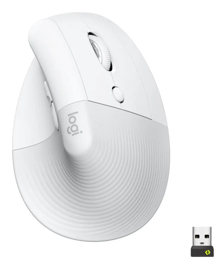 Logitech Lift Vertical Ljusgrå