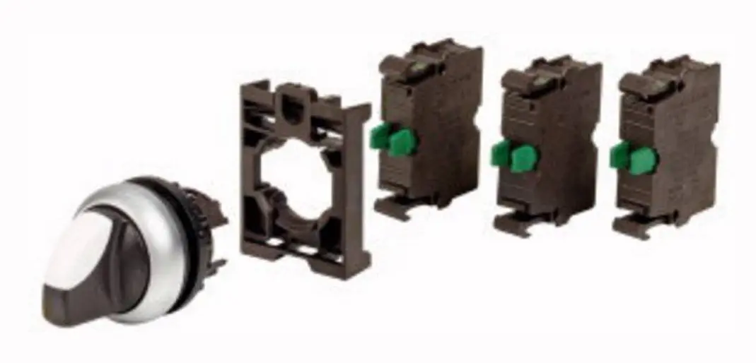 Eaton 110923 M22-WRK-3K10-BVP Väljaromkopplare Plastfrontring Vred Svart 1 st
