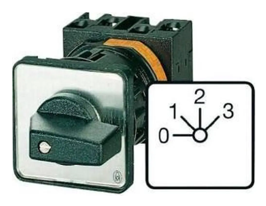 Eaton T0-2-8241/E Knastomskifter 20 A 3 x 40 ° Grå, Sort 1 stk