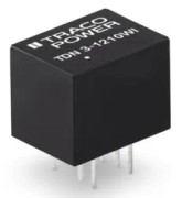 Traco Power TDN 3-4822WI, 9,1 mm, 10,2 mm, 13,2 mm, 2,7 g, 3 W, 18-75 V