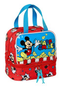 Lunchbox Mickey Mouse Clubhouse Happy smiles Red Blue (20 x 20 x 15 cm)