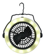 Campinglampa med Fläkt