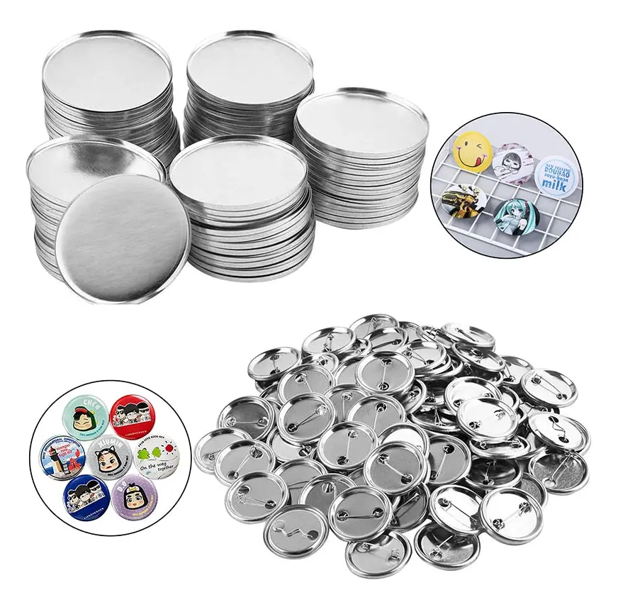 Blankt märke som gör delar pin button maker