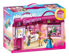 Playmobil Fashion Briefcase - Klädaffär - Dockskåp